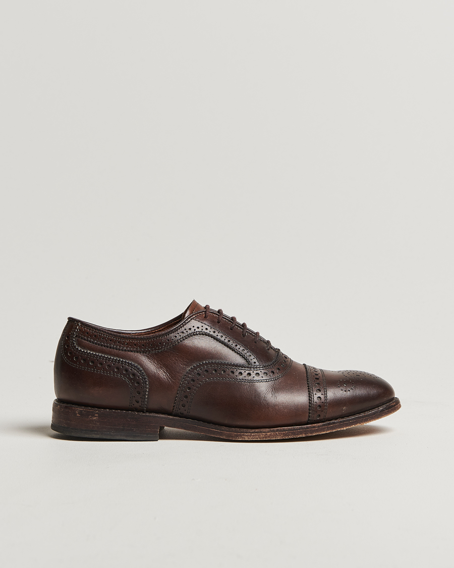 Allen Edmonds Strand Brogue Brown Cordovan US7 5 EU41