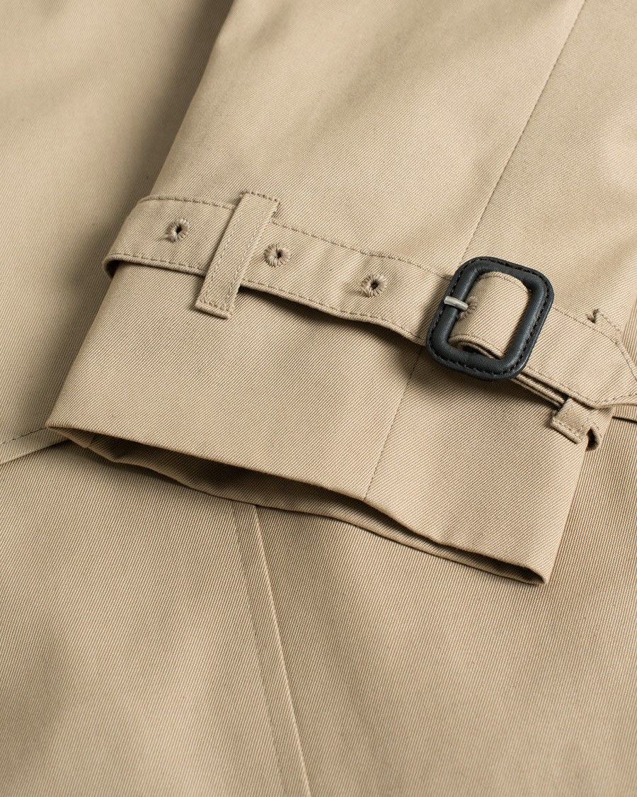Herren | Aquascutum Double Breasted Trenchcoat Camel UK40 - EU50 | Pre-owned | Aquascutum Double Breasted Trenchcoat Camel UK40 - EU50