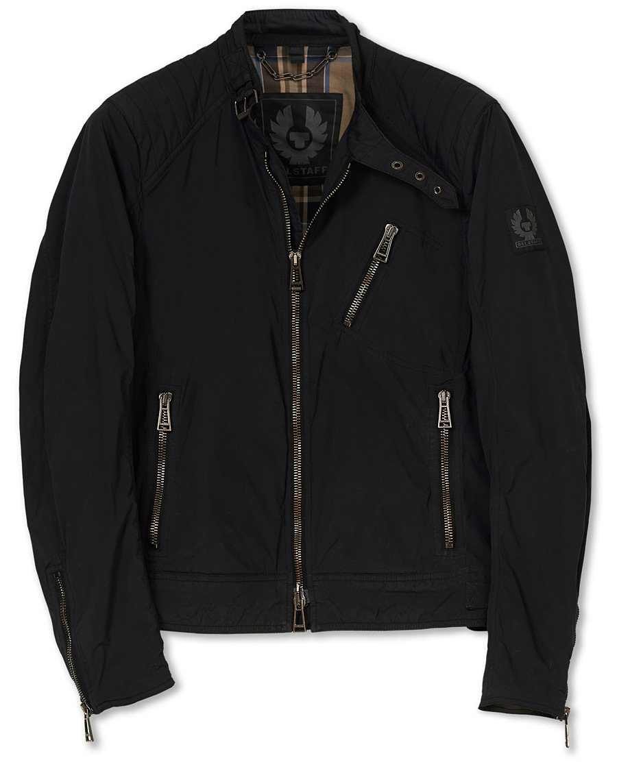 Herren | Belstaff K Racer Blouson Jacket Black 46 | Pre-owned | Belstaff K Racer Blouson Jacket Black 46