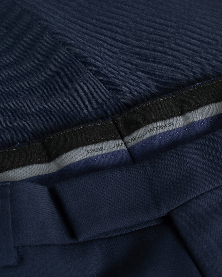Herr | Pre-owned Kavajer | Pre-owned | Oscar Jacobson Erik Double Breasted Suit Napoli Blue 46