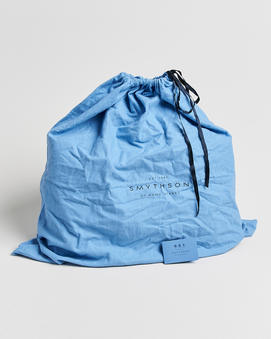 Herren | Pre-owned Accessoires | Pre-owned | Smythson Burlington 24 Hour Bag Black Deerskin