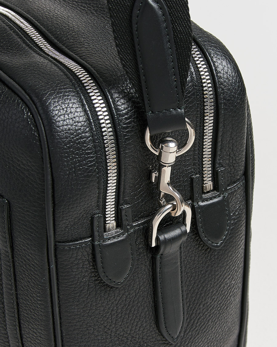 Herren | Pre-owned Accessoires | Pre-owned | Smythson Burlington 24 Hour Bag Black Deerskin