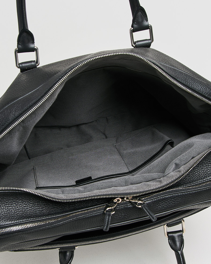 Herren | Pre-owned Accessoires | Pre-owned | Smythson Burlington 24 Hour Bag Black Deerskin