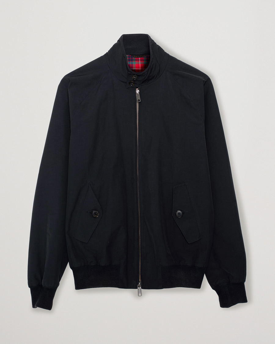 Herren | Baracuta G9 Original Harrington Jacket Dark Navy | Pre-owned | Baracuta G9 Original Harrington Jacket Dark Navy