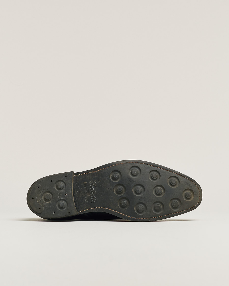 Herren | Loake 1880 Aldwych Single Dainite Oxford Black Calf | Pre-owned | Loake 1880 Aldwych Single Dainite Oxford Black Calf