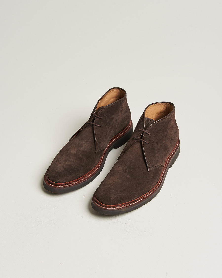 Herren | Heschung Genet Suede Chukka Boot Brown | Pre-owned | Heschung Genet Suede Chukka Boot Brown