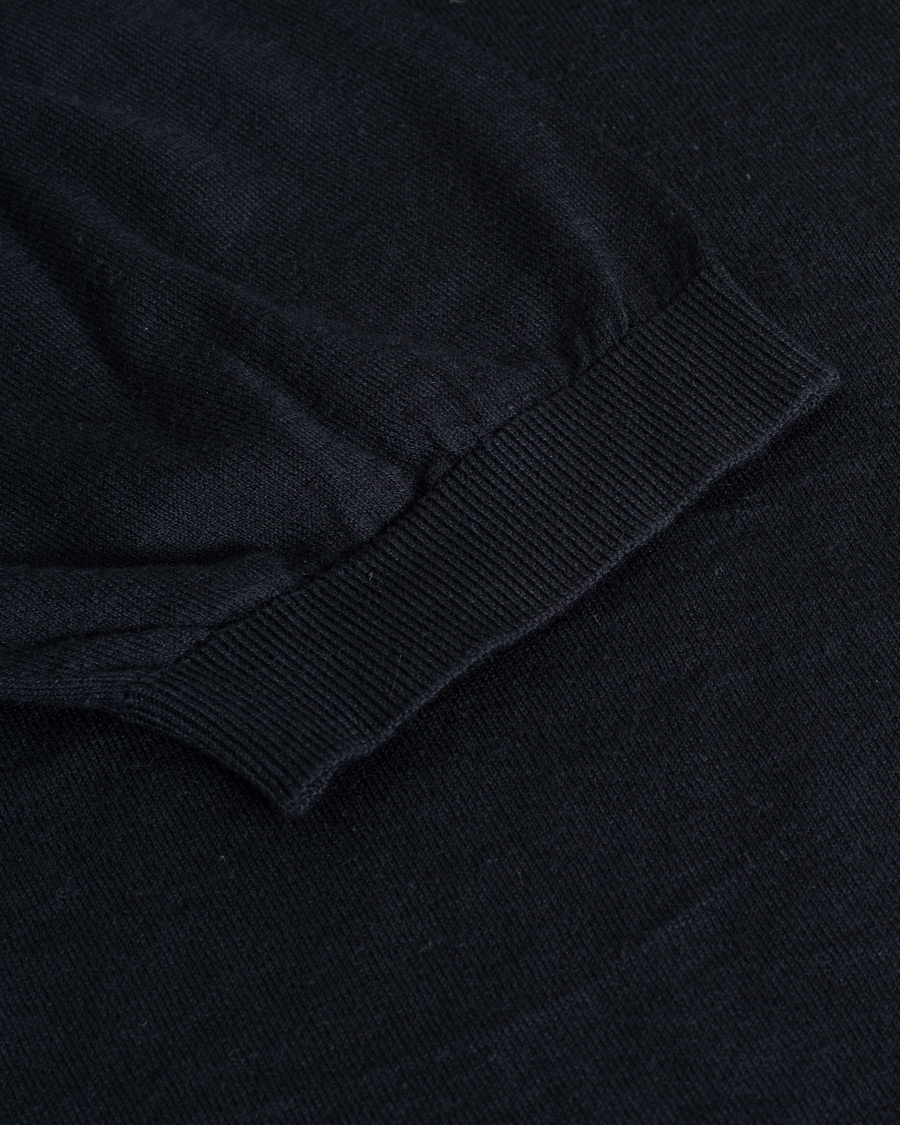 Herren | John Smedley Adrian Slim Fit Sea Island Polo Navy | Pre-owned | John Smedley Adrian Slim Fit Sea Island Polo Navy