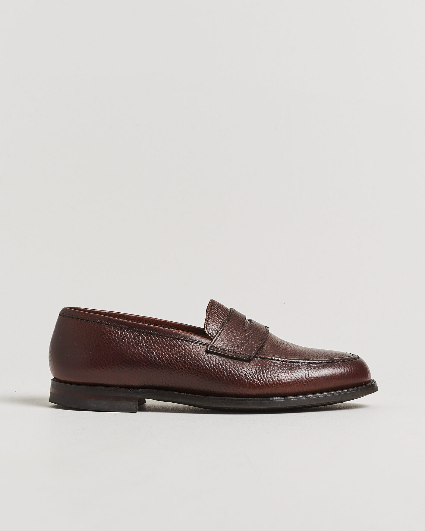 Herren | Pre-owned Rahmengenähte Schuhe | Pre-owned | Crockett & Jones Boston City Sole Dark Brown Calf UK7 - EU41
