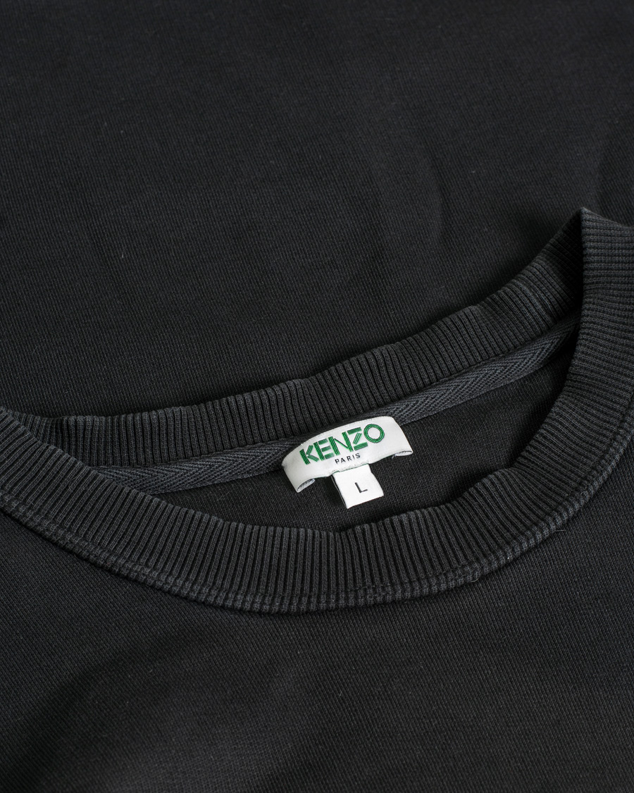 Herren | Kenzo Paris Sweatshirt Black | Pre-owned | Kenzo Paris Sweatshirt Black
