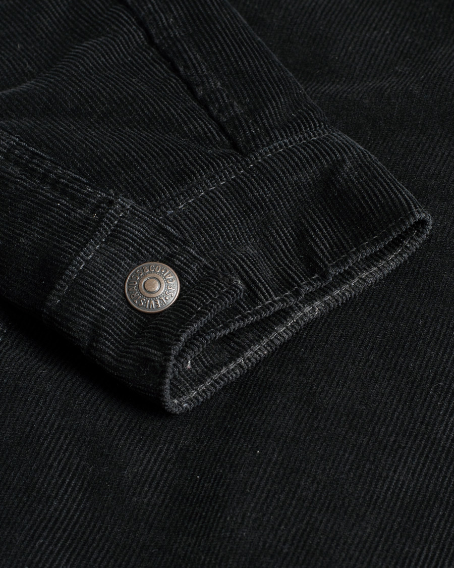 Herr |  | Pre-owned | Levi's Type III Sherpa Corduroy Trucker Black