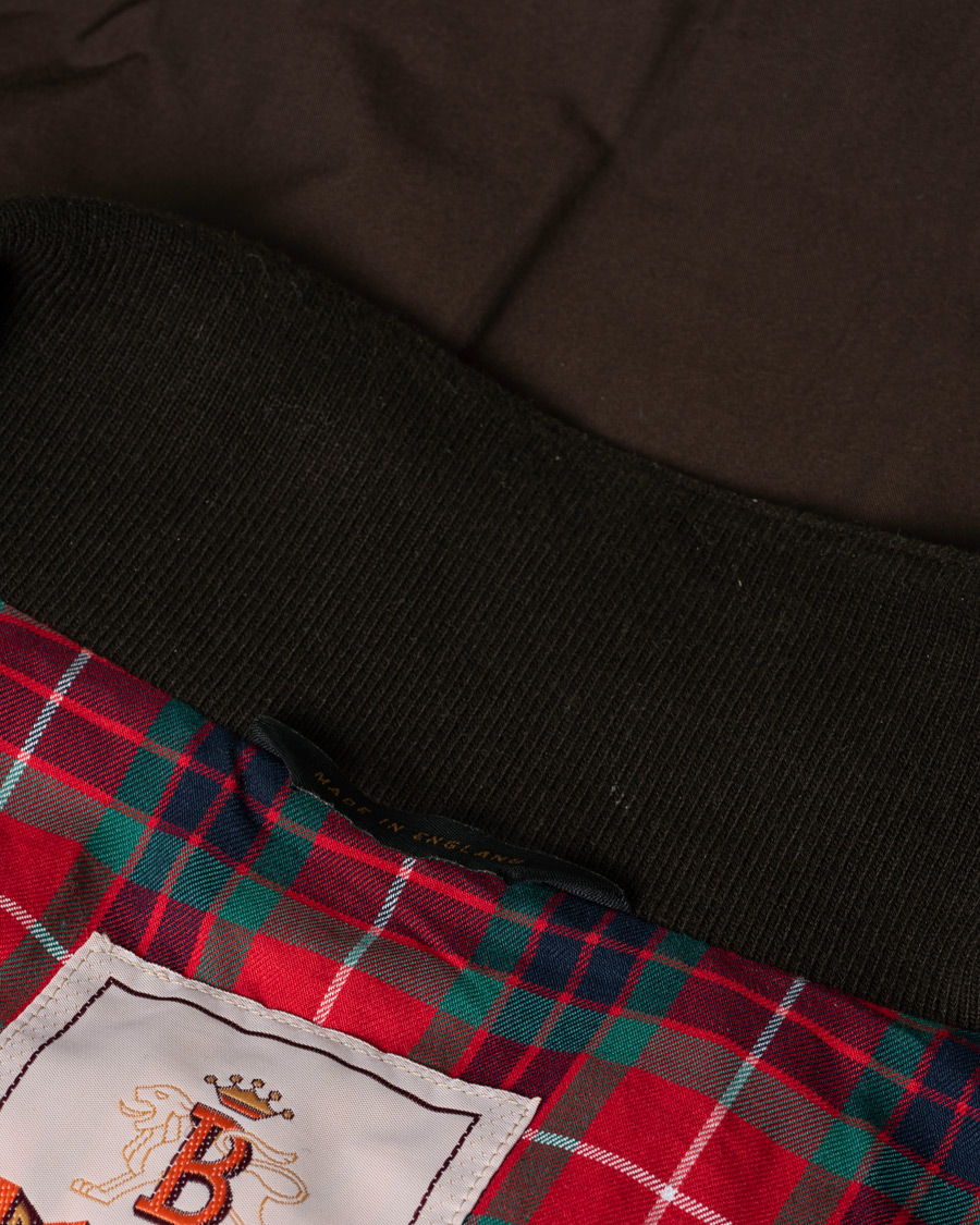 Herren | Jacken | Pre-owned | Baracuta G9 Original Harrington Jacket Chocolate UK38 - EU48