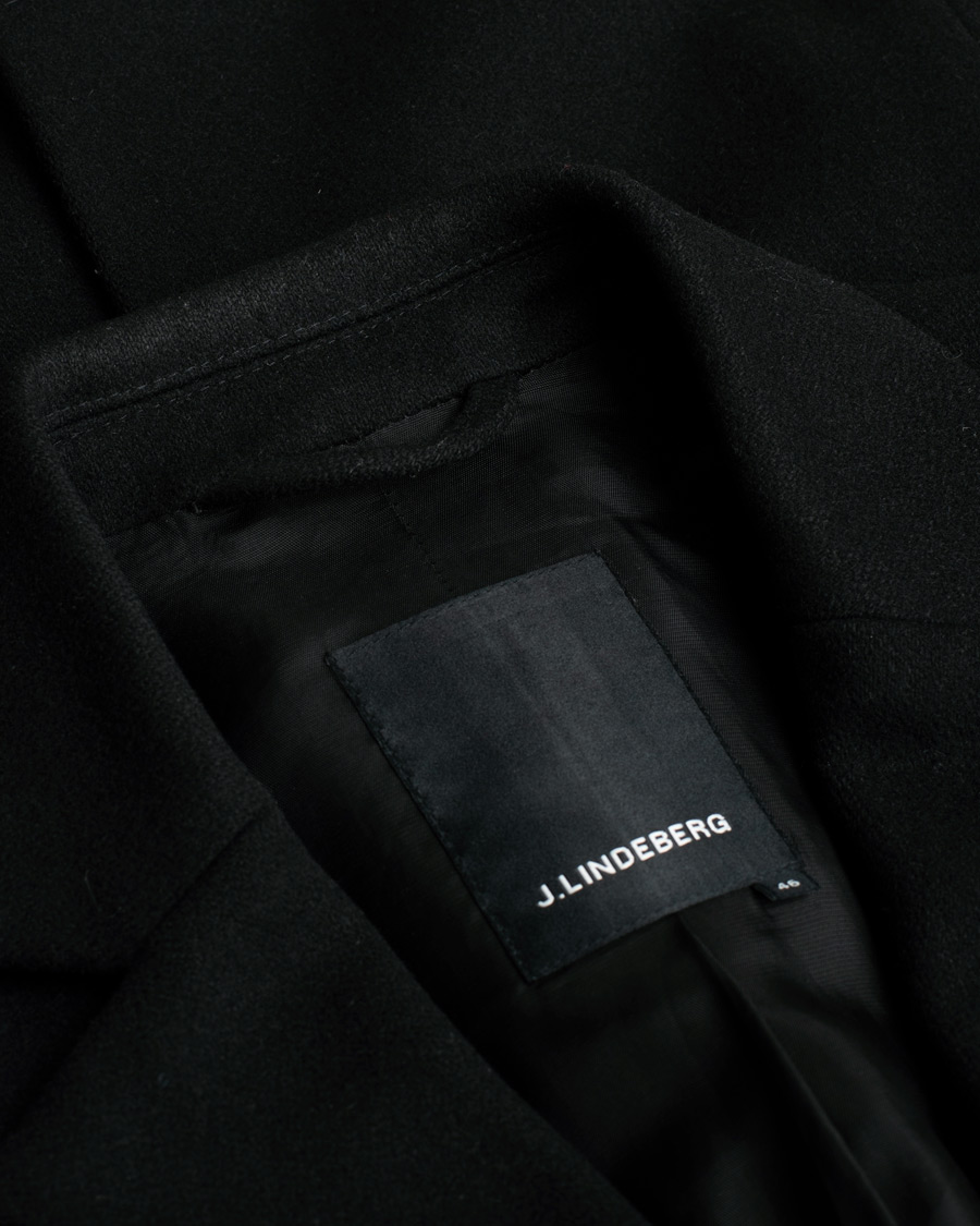 Herren | Jacken | Pre-owned | J.Lindeberg Wolger Compact Melton Coat Black 46