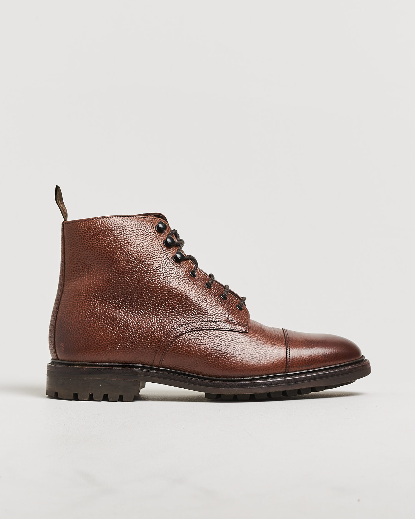 Herren | Pre-owned Rahmengenähte Schuhe | Pre-owned | Loake 1880 Sedbergh Derby Boot Brown Grain Calf UK9 - EU43