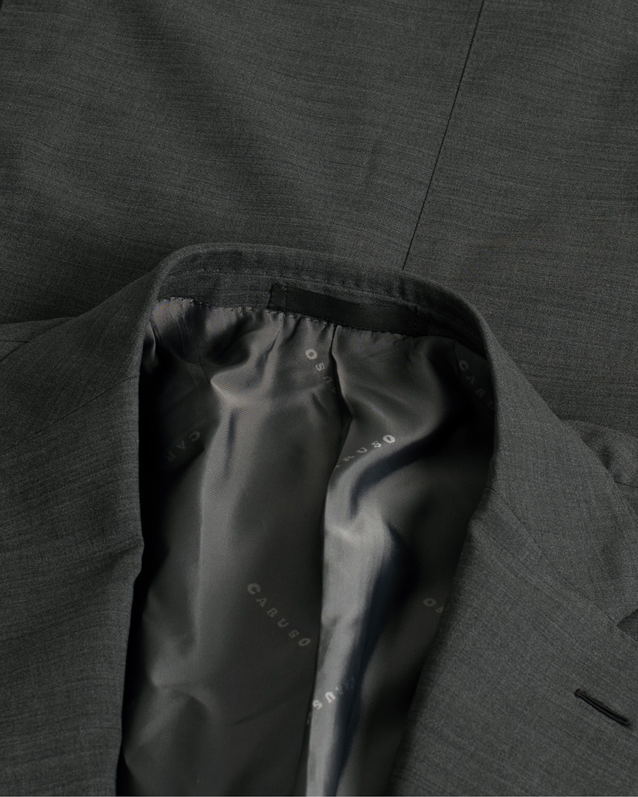 Herren | Caruso Suit Jacket Grey 50 | Pre-owned | Caruso Suit Jacket Grey 50