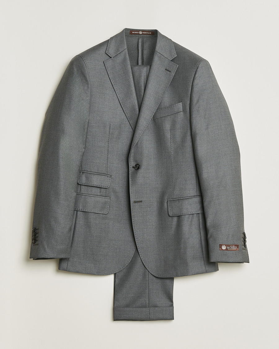 Herren | Pre-owned Anzüge | Pre-owned | Morris Heritage Wool Suit Grey 50