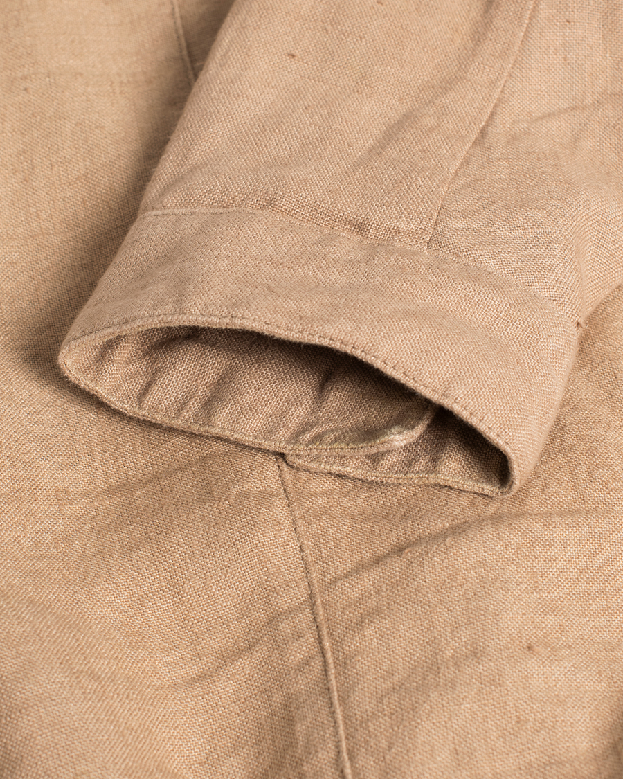 Herren | Stenströms Linen Utility Jacket Beige | Pre-owned | Stenströms Linen Utility Jacket Beige