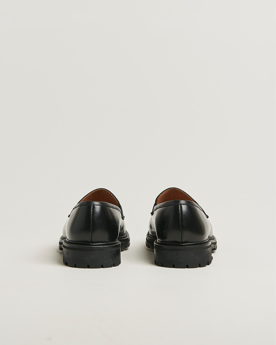 Herren | Crockett & Jones Henley 3 Loafers Black Cavalry Calf UK8 - EU42 | Pre-owned | Crockett & Jones Henley 3 Loafers Black Cavalry Calf UK8 - EU42