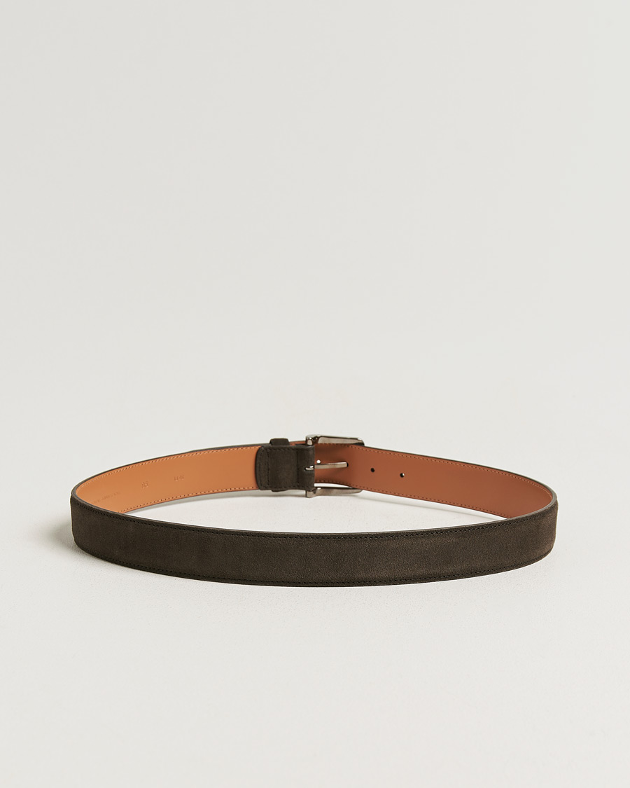 Herren | Pre-owned Accessoires | Pre-owned | Tod's Suede 3,5 cm Belt Brown 95