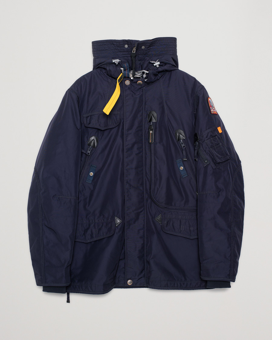 Herren | Parajumpers Right Hand Masterpiece Parka Navy | Pre-owned | Parajumpers Right Hand Masterpiece Parka Navy