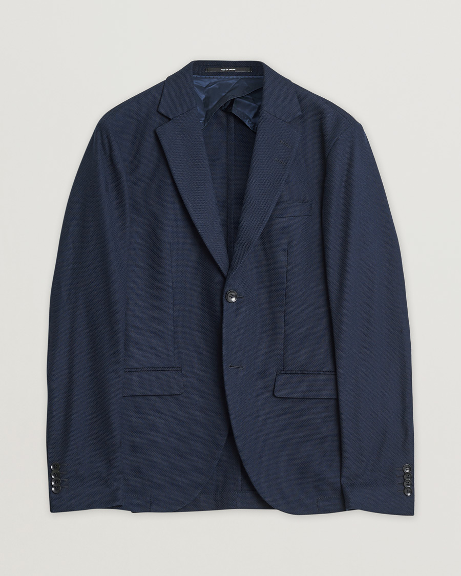 Herren | Pre-owned Sakkos | Pre-owned | Tiger of Sweden Lamonte Cotton Blazer Navy 46