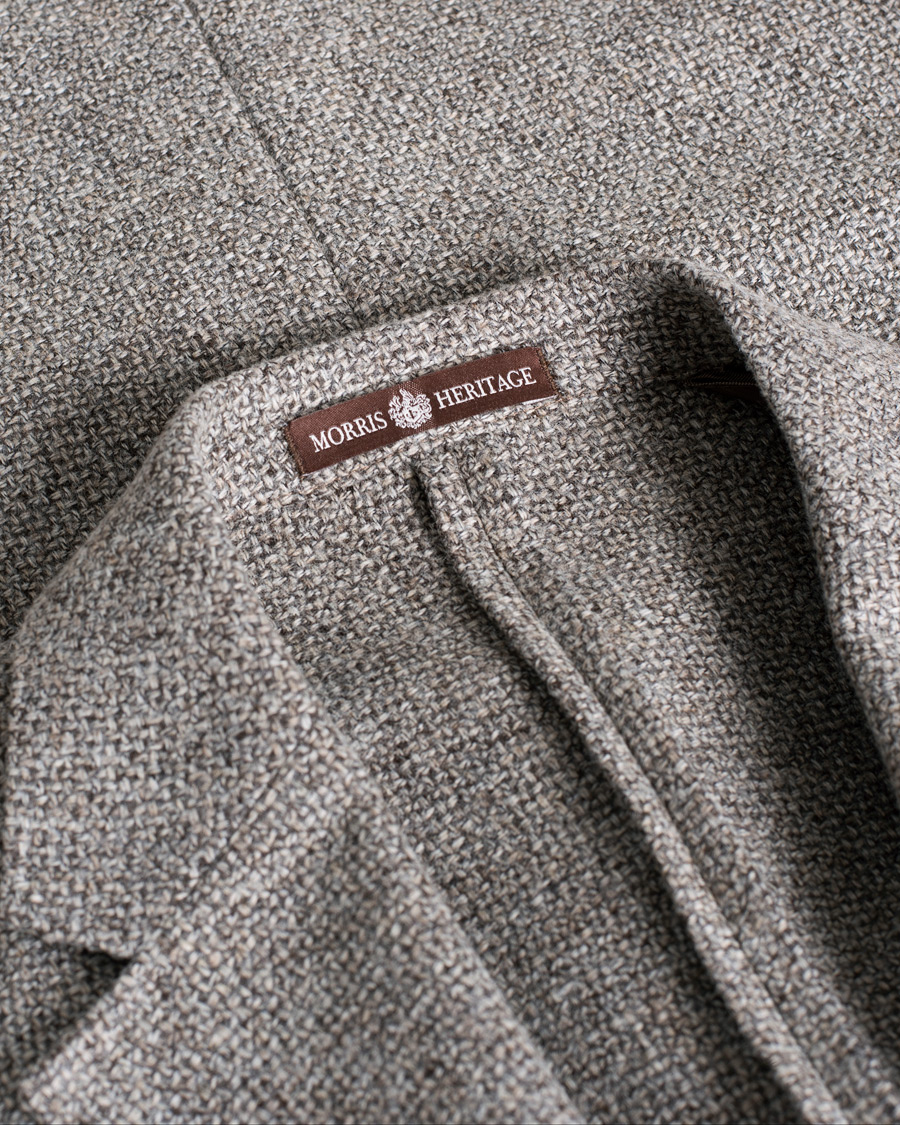 Herren | Morris Heritage Mike Structured Blazer Beige | Pre-owned | Morris Heritage Mike Structured Blazer Beige