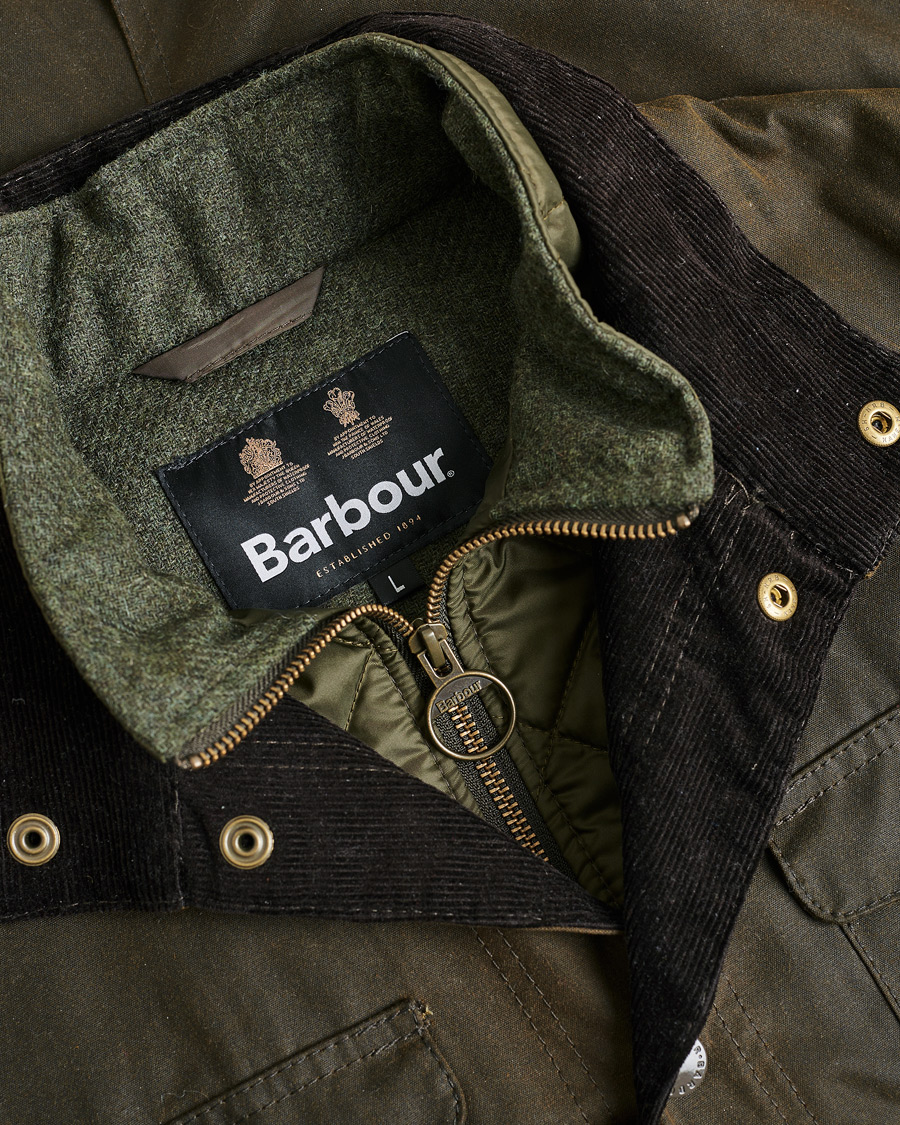 Herren | Pre-owned Jacken | Pre-owned | Barbour Lifestyle Ogston Waxed Jacket Olive