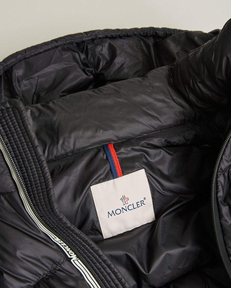 Herren | Jacken | Pre-owned | Moncler Arves Down Hooded Jacket Black
