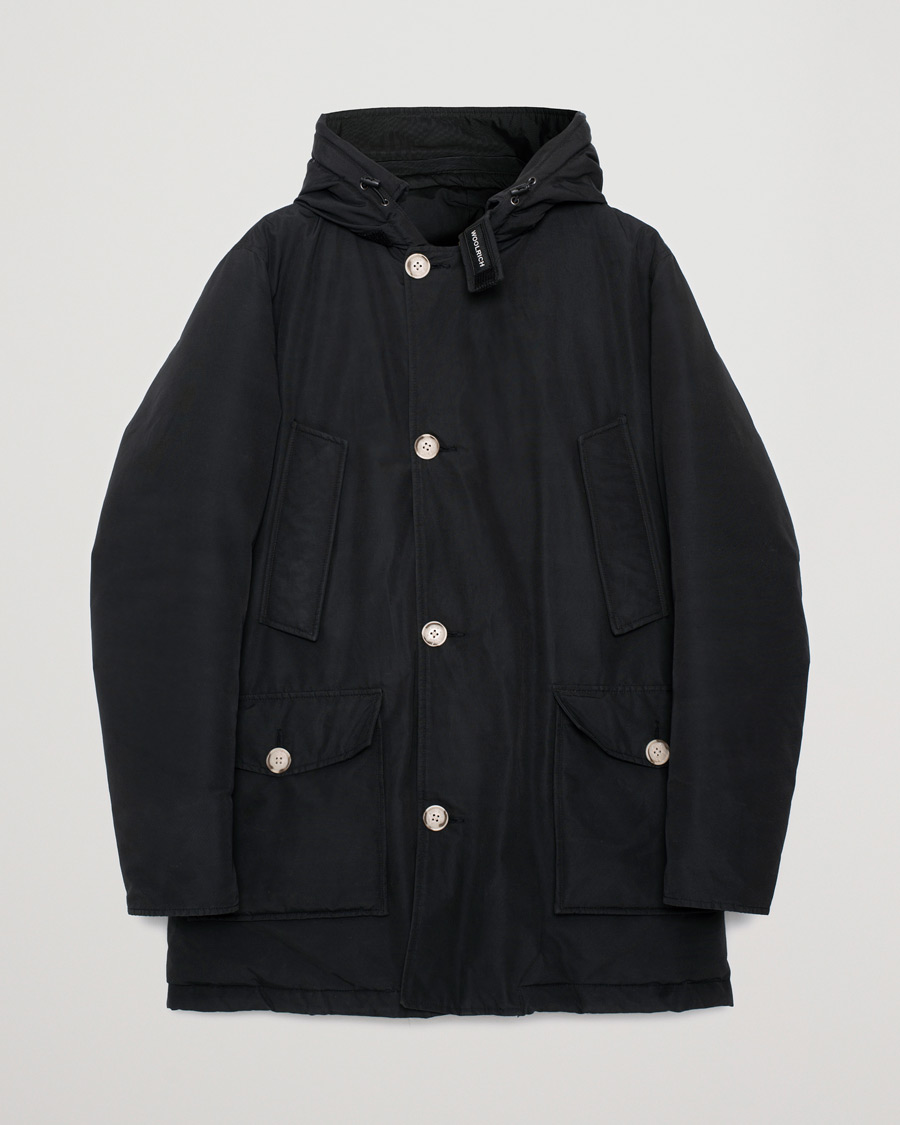 Herren | Woolrich Artic Parka DF New Black | Pre-owned | Woolrich Artic Parka DF New Black