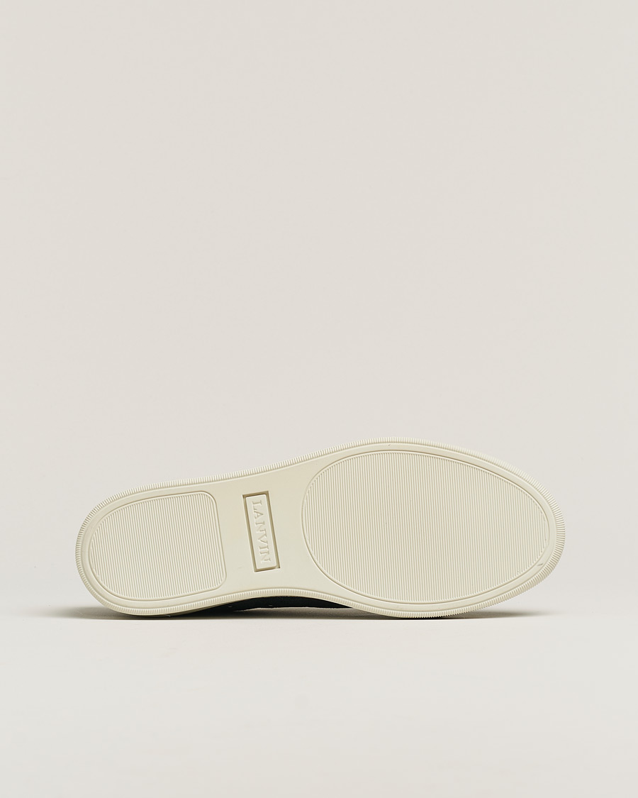 Herren | Lanvin DBB1 Patent Cap Toe Sneaker Dark Grey | Pre-owned | Lanvin DBB1 Patent Cap Toe Sneaker Dark Grey