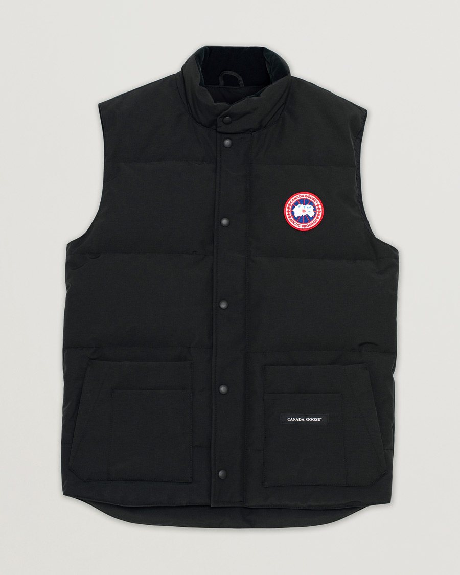 Herren | Canada Goose Freestyle Vest Black | Pre-owned | Canada Goose Freestyle Vest Black