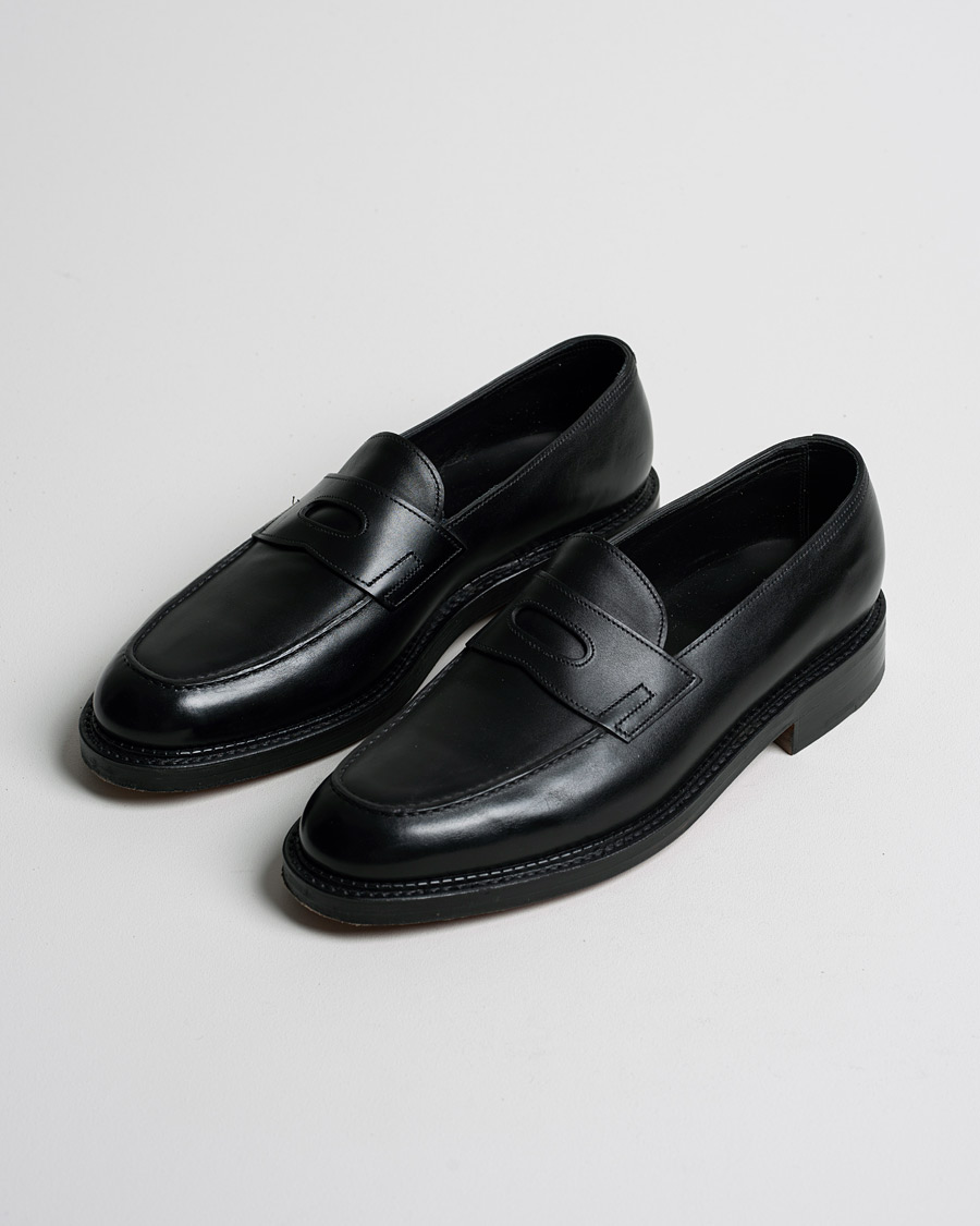 Herren | John Lobb Lopez New Standard Penny Loafer Black Calf UK8,5 - EU42,5 | Pre-owned | John Lobb Lopez New Standard Penny Loafer Black Calf UK8,5 - EU42,5