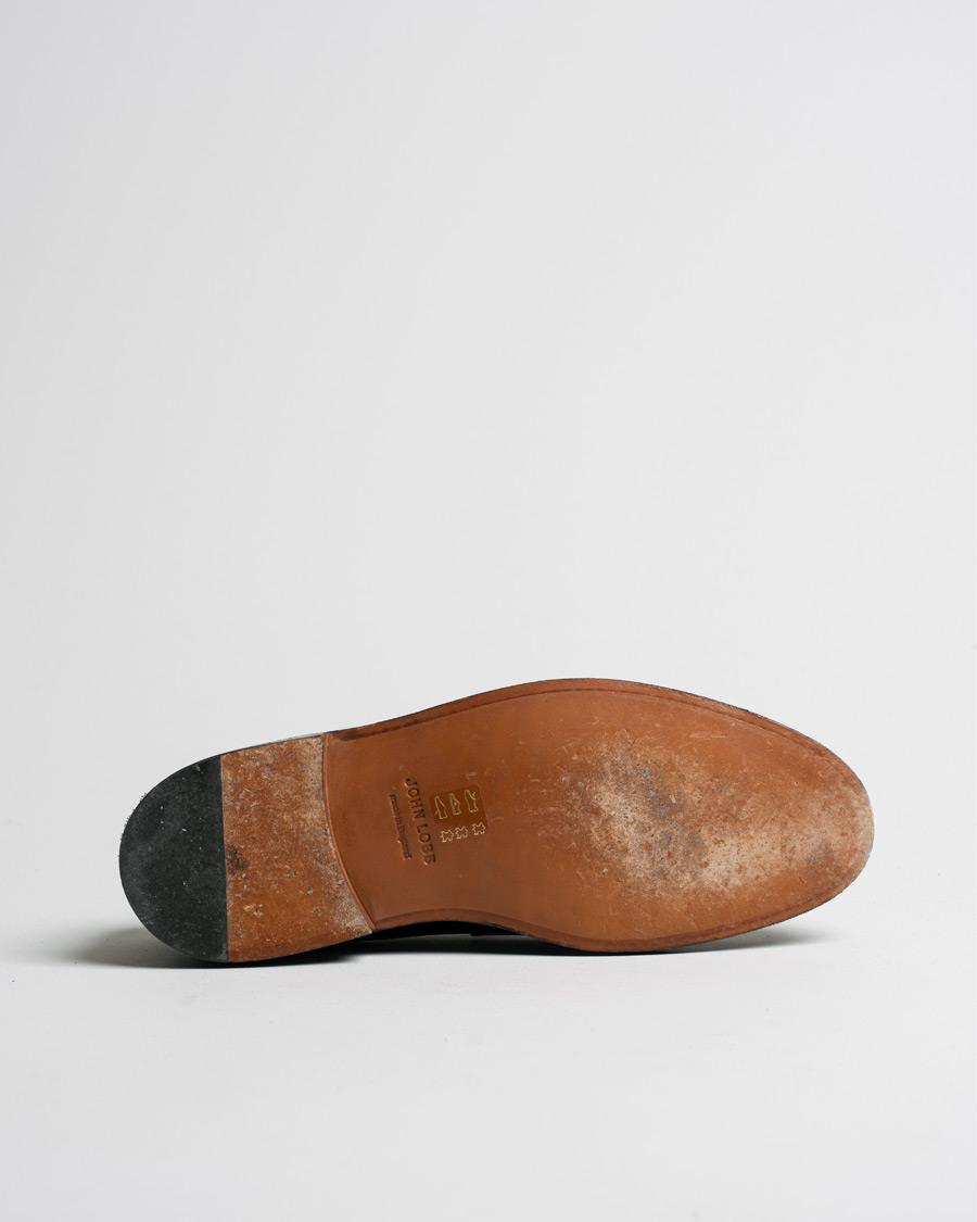 Herren | John Lobb Lopez New Standard Penny Loafer Black Calf UK8,5 - EU42,5 | Pre-owned | John Lobb Lopez New Standard Penny Loafer Black Calf UK8,5 - EU42,5