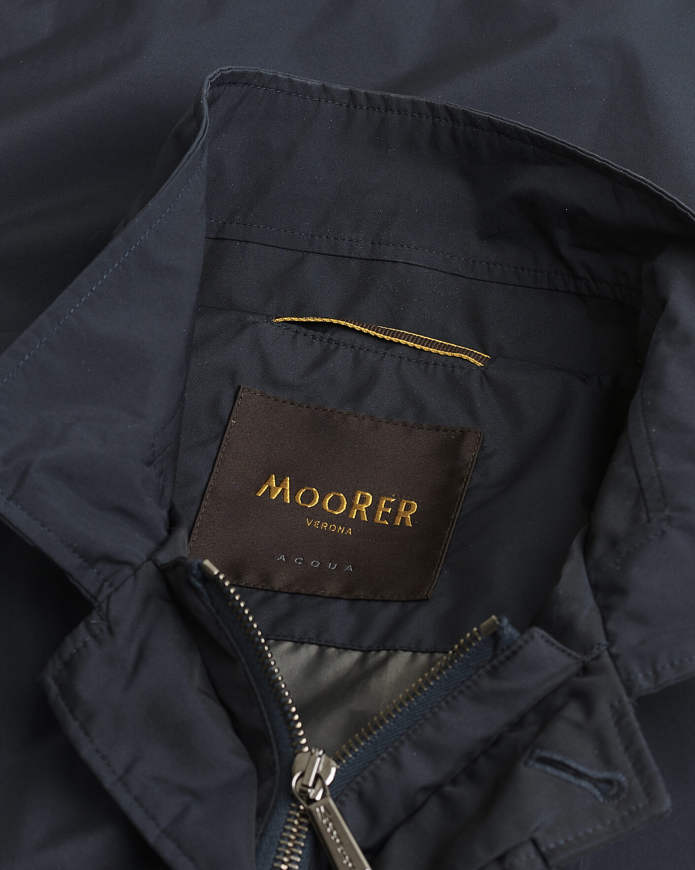Herren | Pre-owned Jacken | Pre-owned | MooRER Waterproof Nylon Field Jacket Navy 50