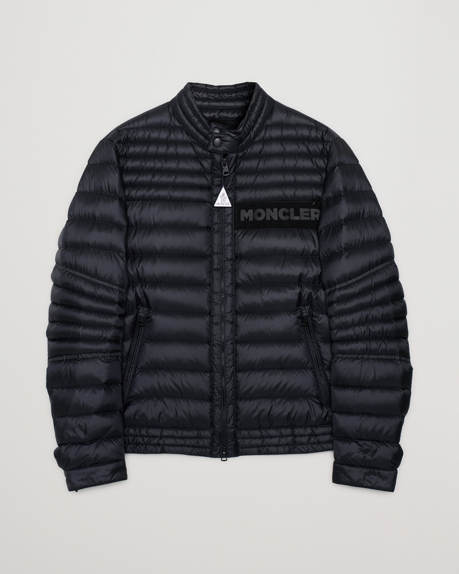 Herren | Moncler Conques Down Jacket Black | Pre-owned | Moncler Conques Down Jacket Black