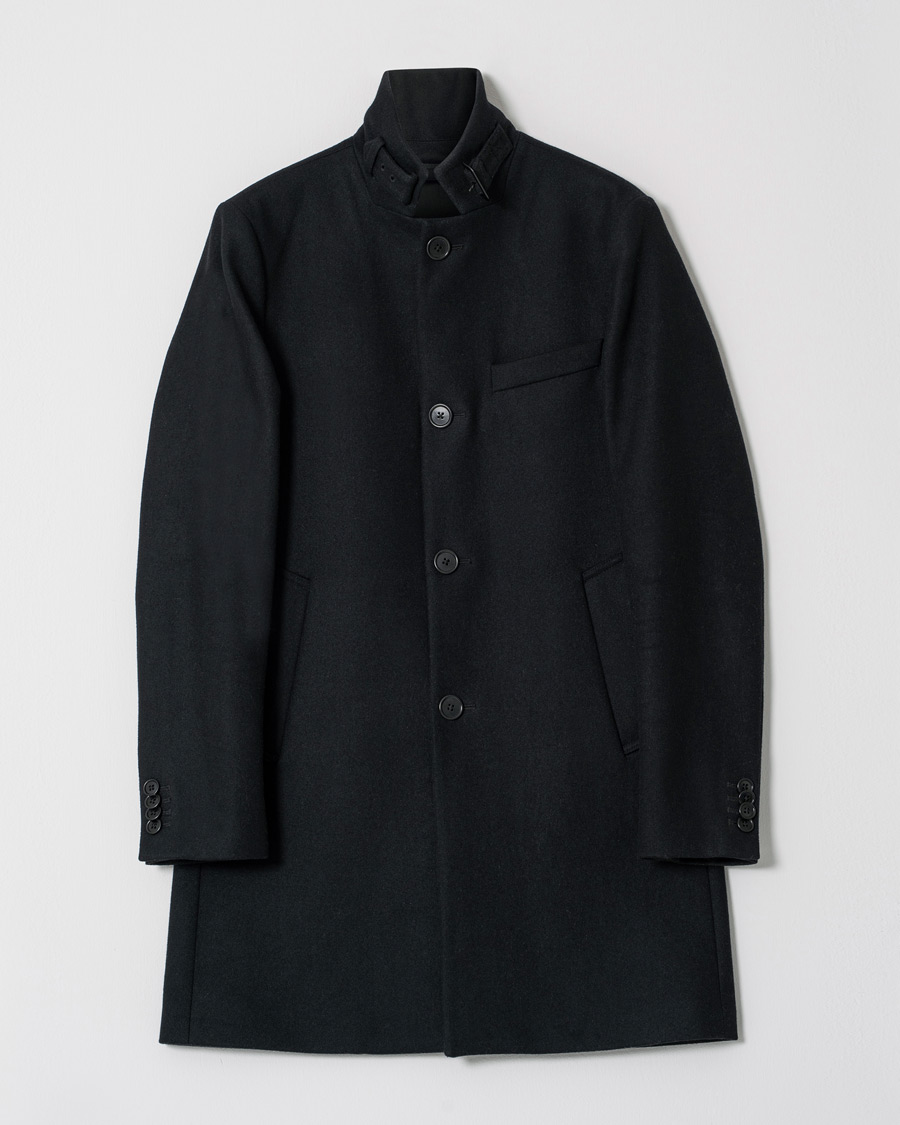Herren | Jacken | Pre-owned | J.Lindeberg Holger Compact Melton Coat Black 48