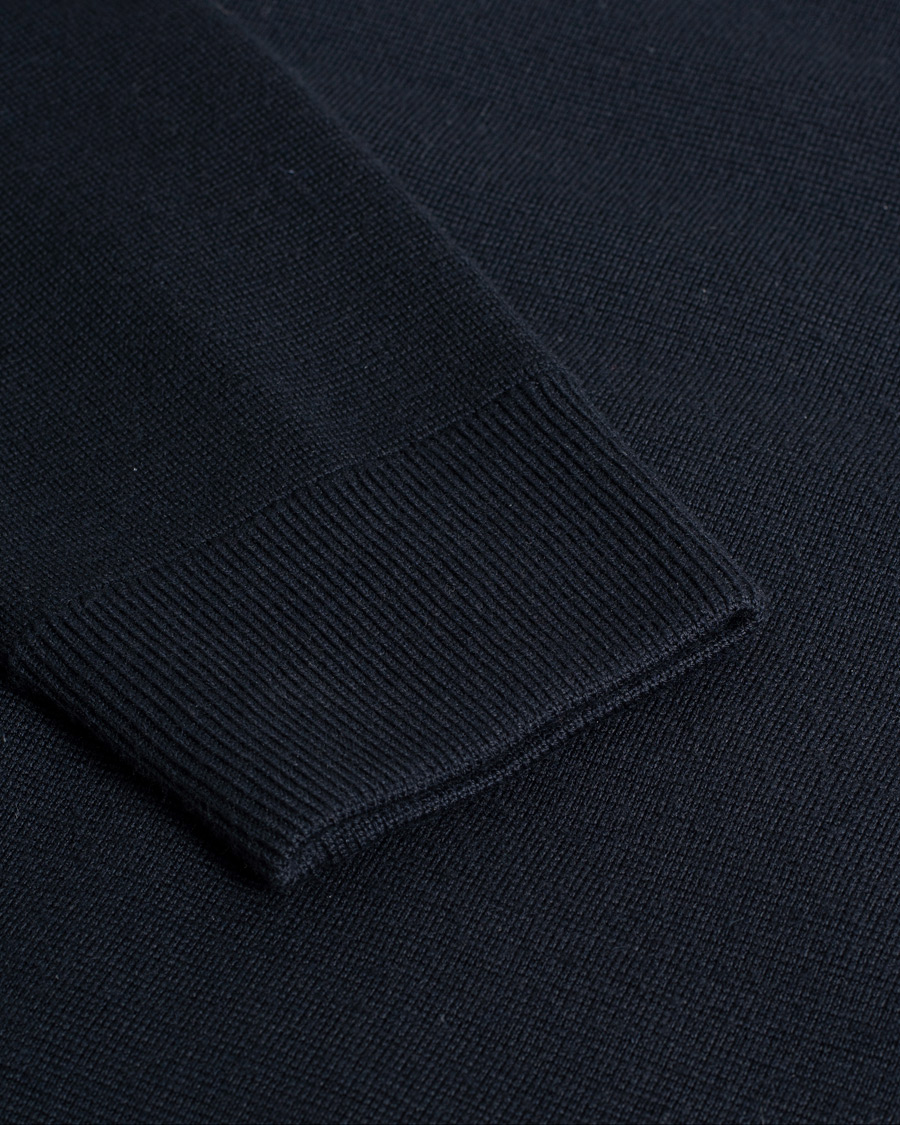 Herren | Pre-owned Pullover | Pre-owned | Moncler Hybrid Zip Sweater Navy