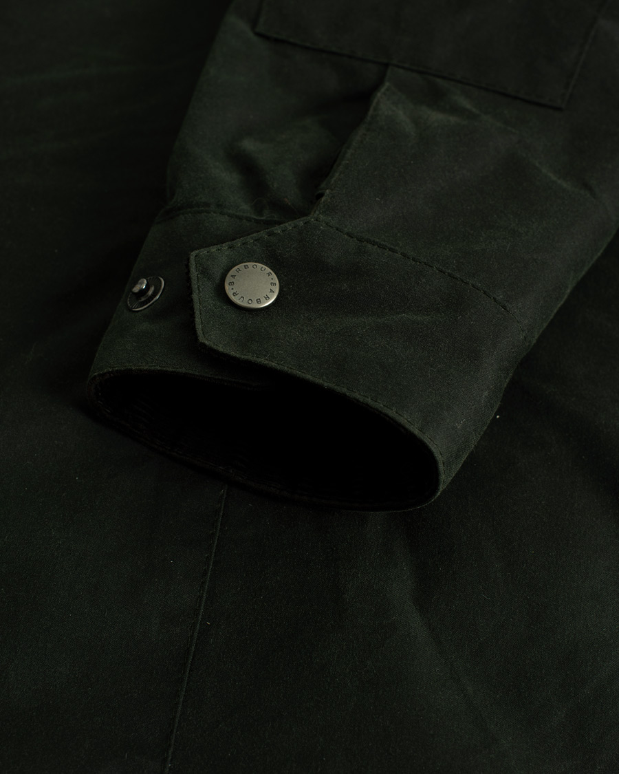 Herren | Barbour International Duke Jacket Sage | Pre-owned | Barbour International Duke Jacket Sage