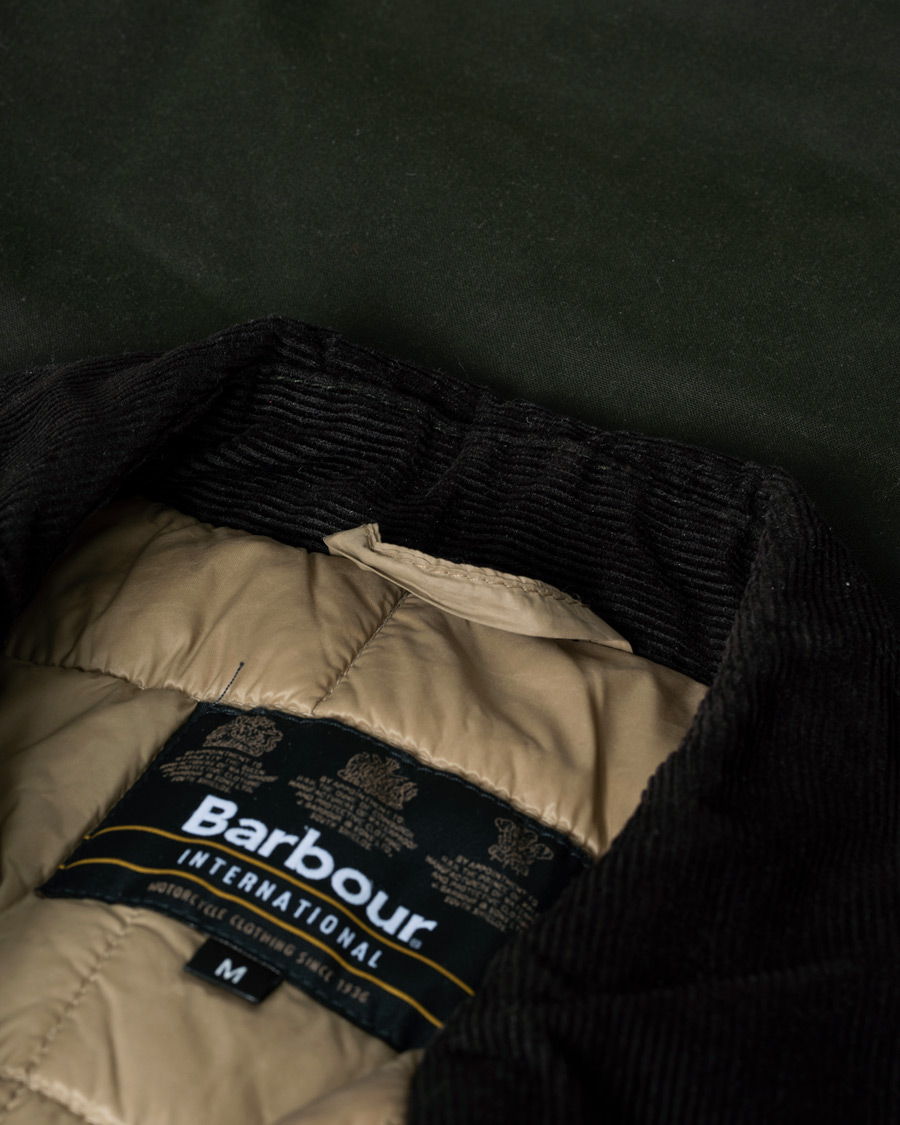 Herren | Jacken | Pre-owned | Barbour International Steve McQueen Workers Wax Jacket Sage