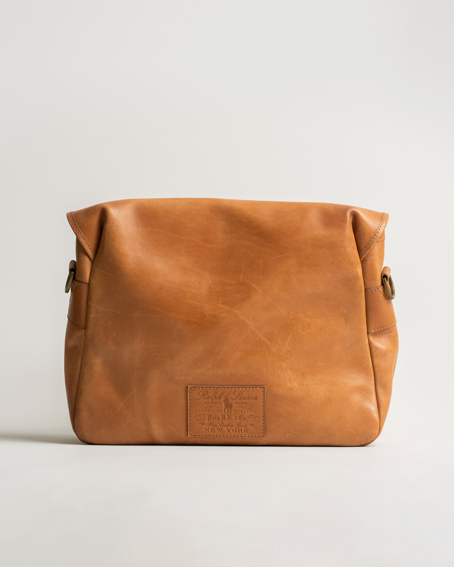 Herren |  | Pre-owned | Polo Ralph Lauren Leather Duffle Bag Natural