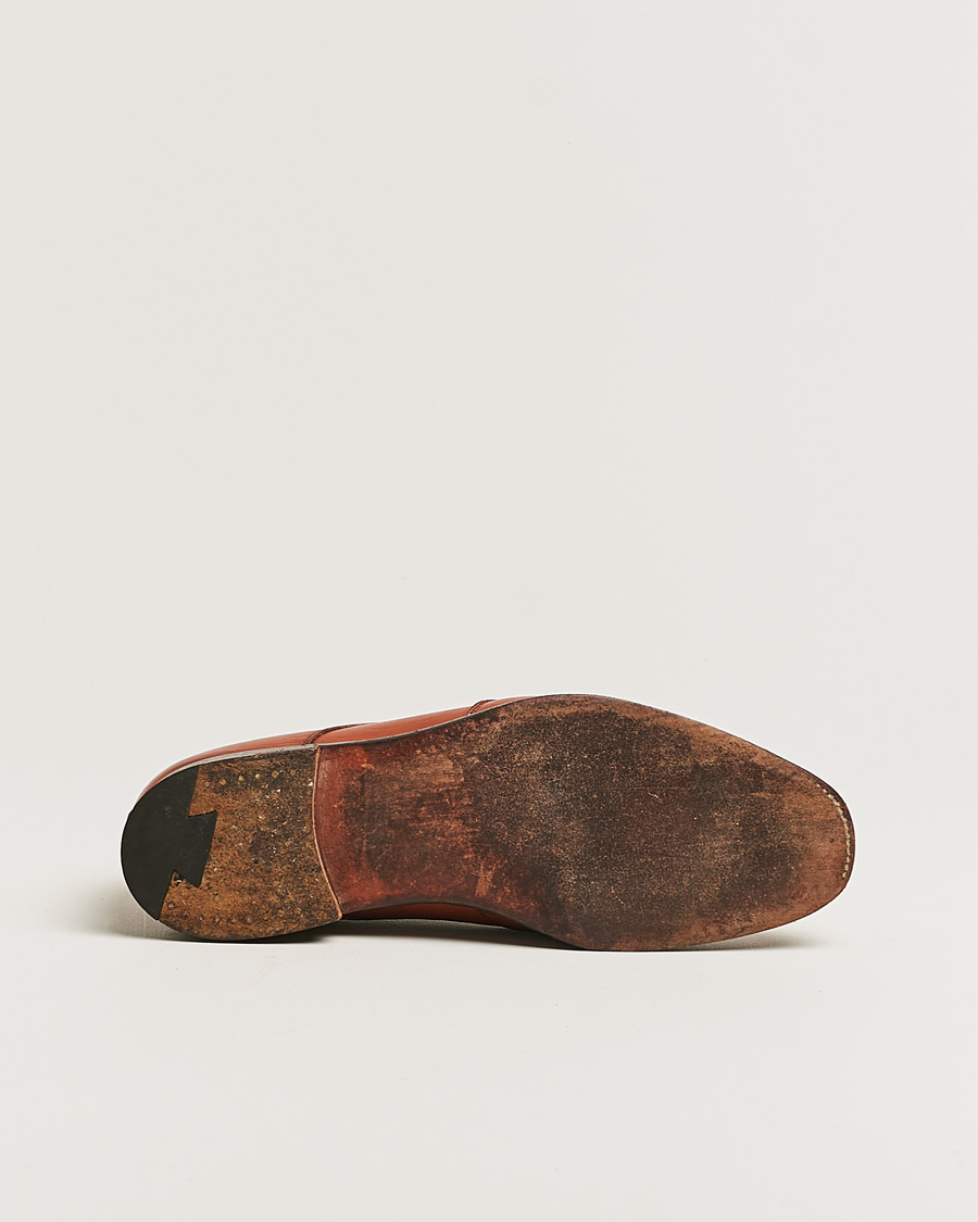 Herren | Pre-owned Schuhe | Pre-owned | Grenson Chukka Boot Cognac UK6,5 - EU40,5