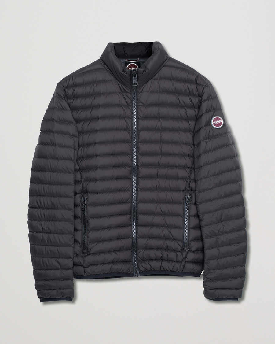 Herren | Colmar Repunk Lightweight Down Jacket Black | Pre-owned | Colmar Repunk Lightweight Down Jacket Black
