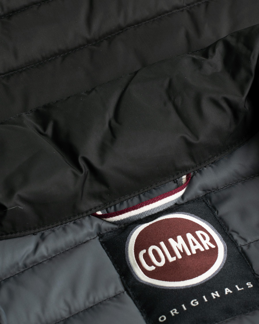 Herren | Colmar Repunk Lightweight Down Jacket Black | Pre-owned | Colmar Repunk Lightweight Down Jacket Black