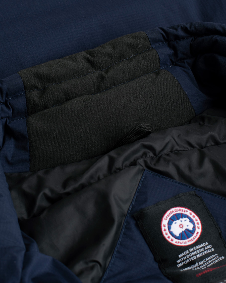 Herren | Canada Goose Lodge Jacket Atlantic Navy | Pre-owned | Canada Goose Lodge Jacket Atlantic Navy