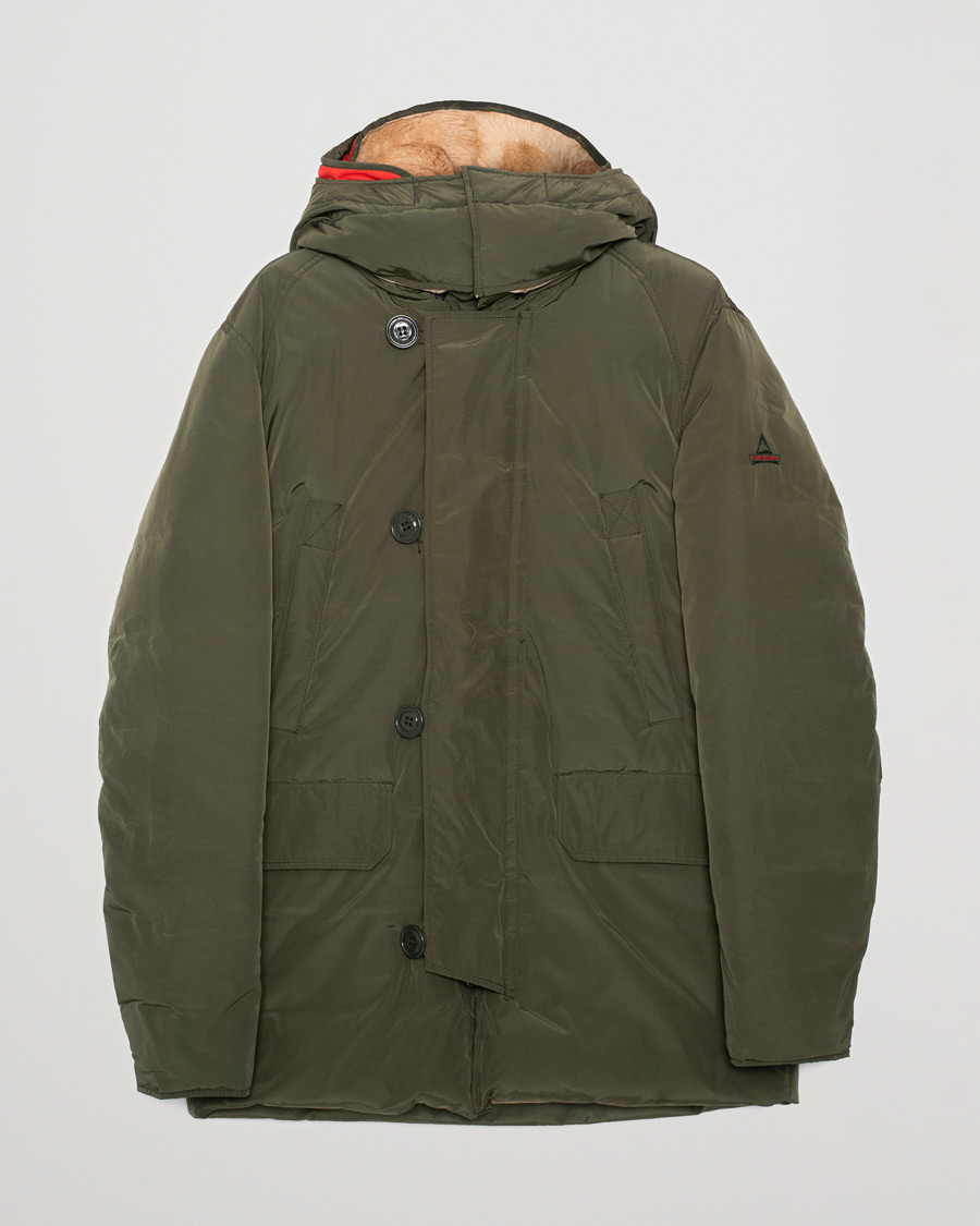 Herren | Jacken | Pre-owned | Holubar M289 Boulder Cotton Parka Military Olive