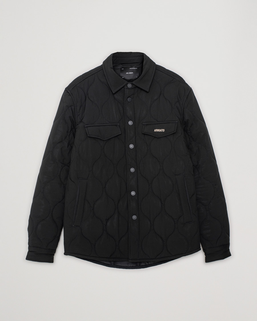 Herren | Axel Arigato Puzzle Overshirt Black | Pre-owned | Axel Arigato Puzzle Overshirt Black
