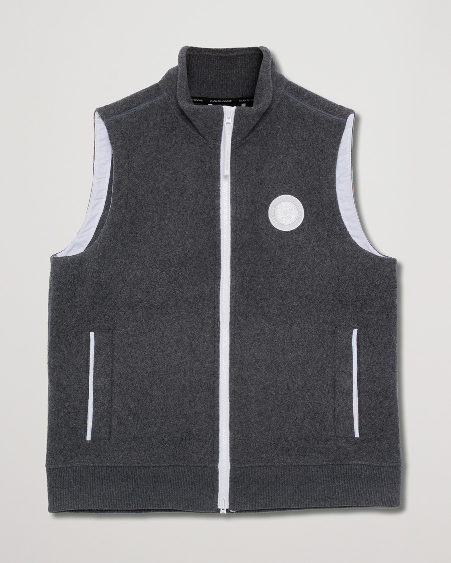 Herren | Jacken | Pre-owned | Canada Goose Mersey Fleece Vest Quarry Grey