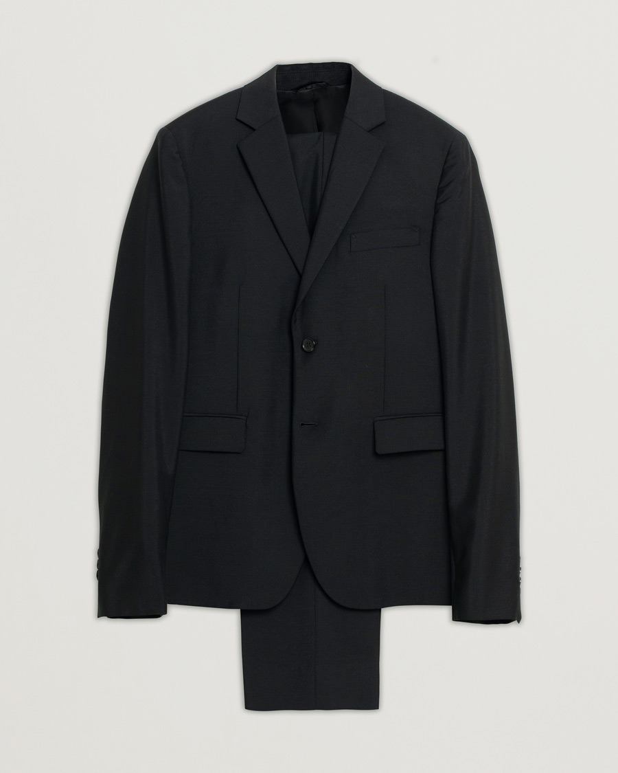 Herren | Acne Studios Brobyn Wool Suit Black 48 | Pre-owned | Acne Studios Brobyn Wool Suit Black 48