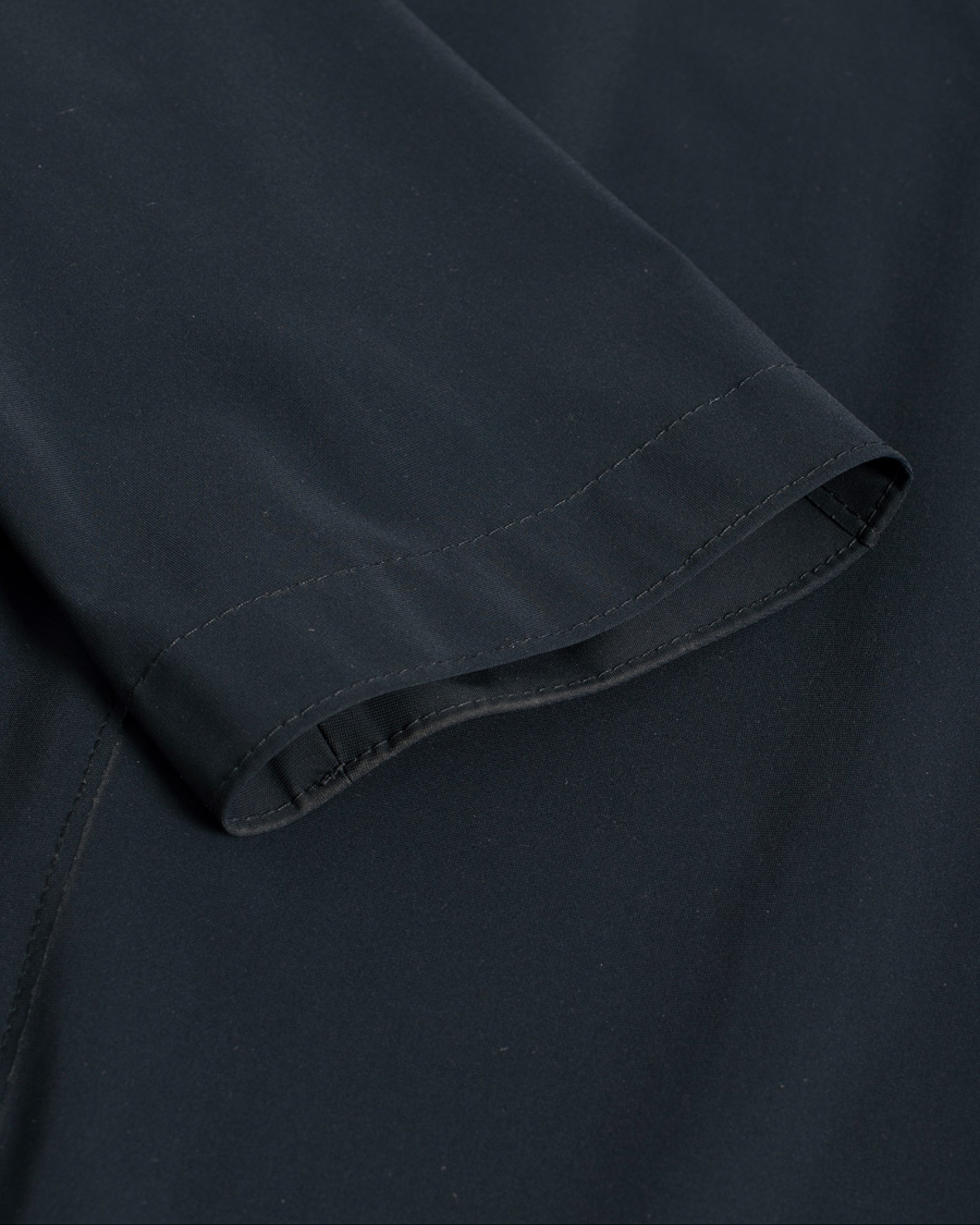 Herren | Harris Wharf London Light Technic Mac Coat Dark Blue | Pre-owned | Harris Wharf London Light Technic Mac Coat Dark Blue