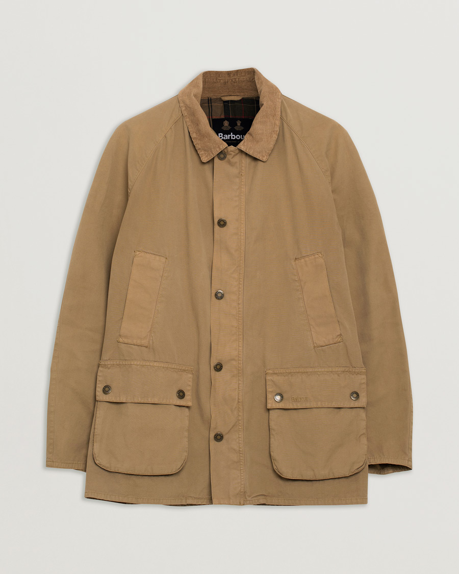 Herren | Barbour Lifestyle Ashby Casual Jacket Stone | Pre-owned | Barbour Lifestyle Ashby Casual Jacket Stone
