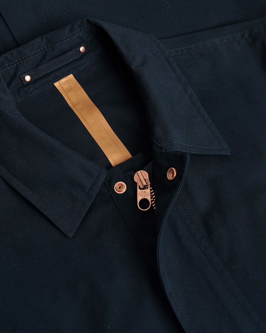Herren | Pre-owned Jacken | Pre-owned | Private White V.C. Unlined Cotton Ventile Mac Coat 3.0 Navy 2 - XS